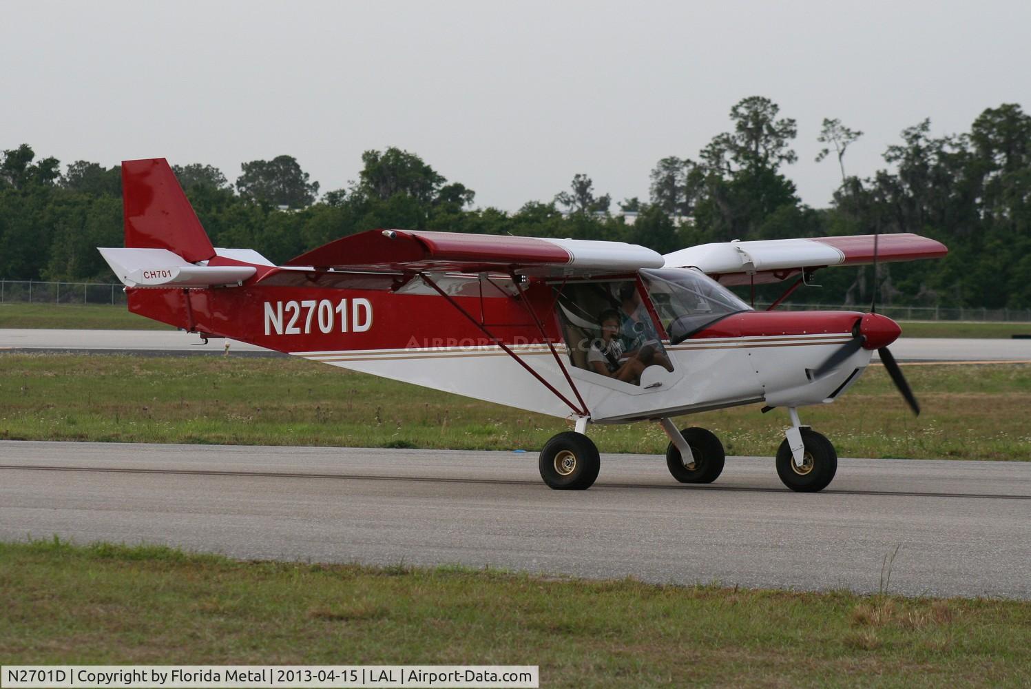 N2701D, 2008 Zenith CH-701 C/N 7-6631, Zenith CH701