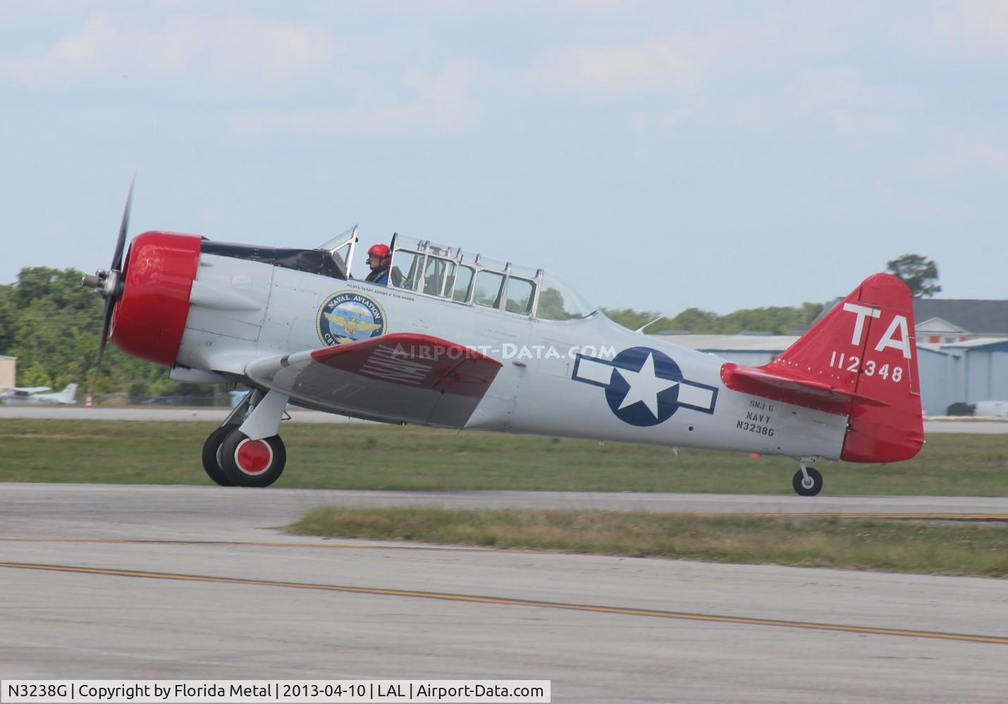 N3238G, 1959 North American SNJ-6 Texan C/N 121-43202, SNJ-6