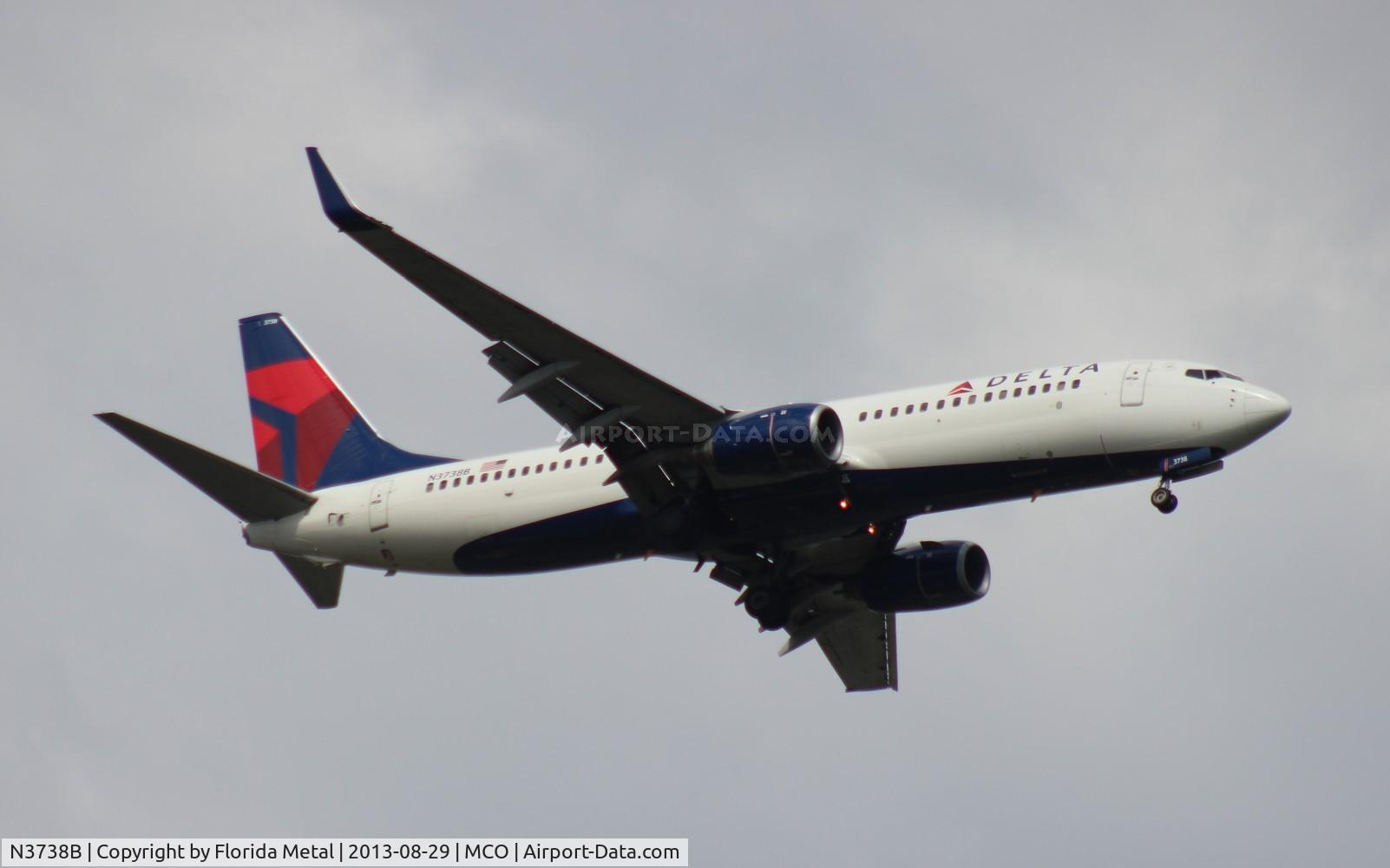 N3738B, 2000 Boeing 737-832 C/N 30382, Delta 737-800