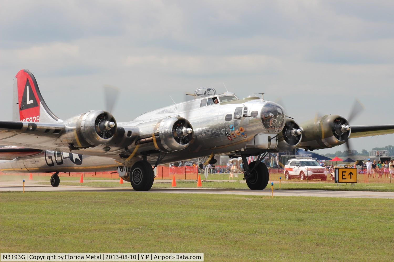 N3193G, 1944 Boeing B-17G Flying Fortress C/N 77255, B-17G Yankee Lady