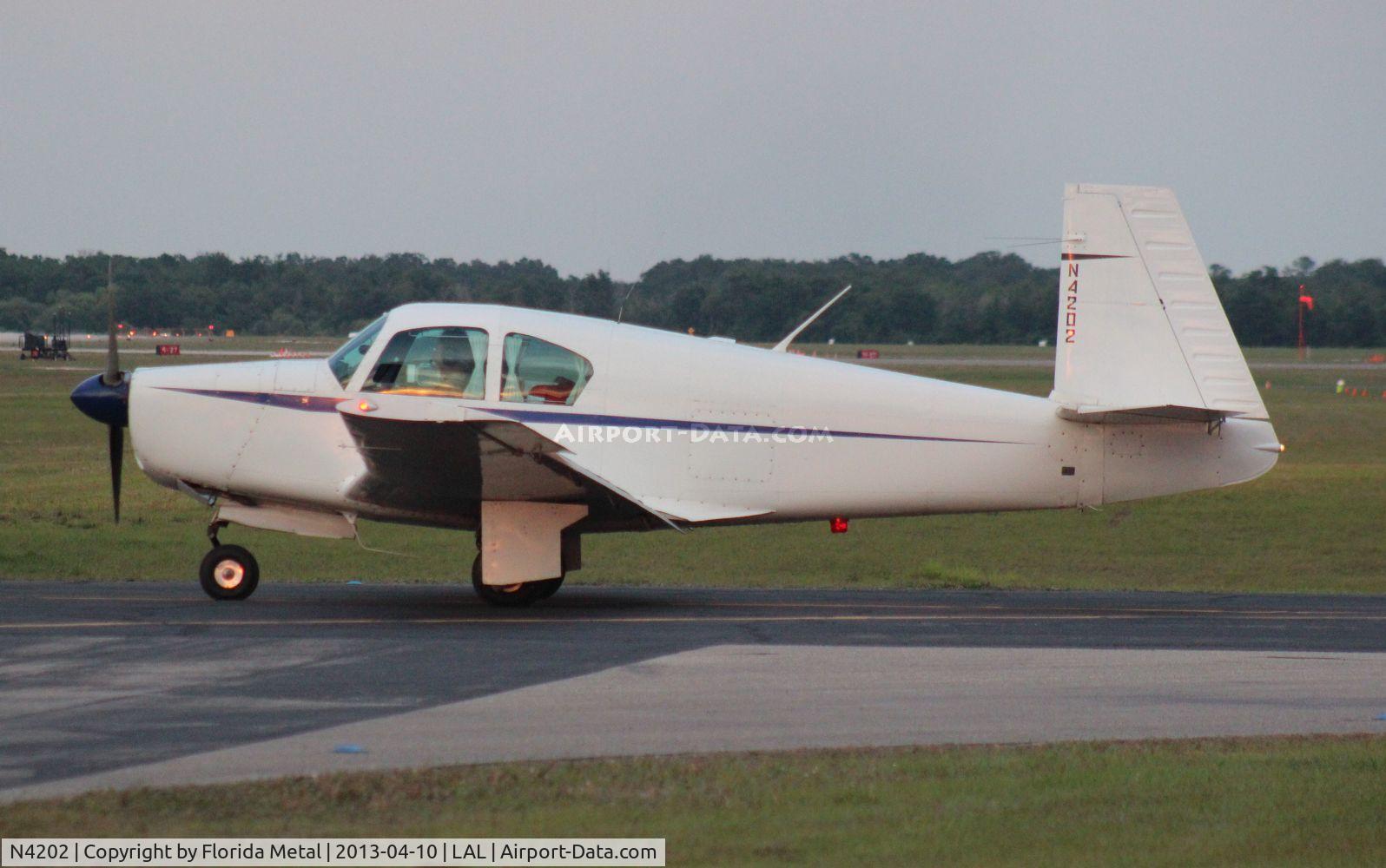 N4202, 1955 Mooney M20 C/N 1004, Mooney M20