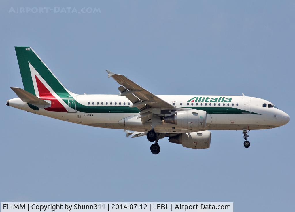 EI-IMM, 2011 Airbus A319-111 C/N 4759, Landing rwy 07R