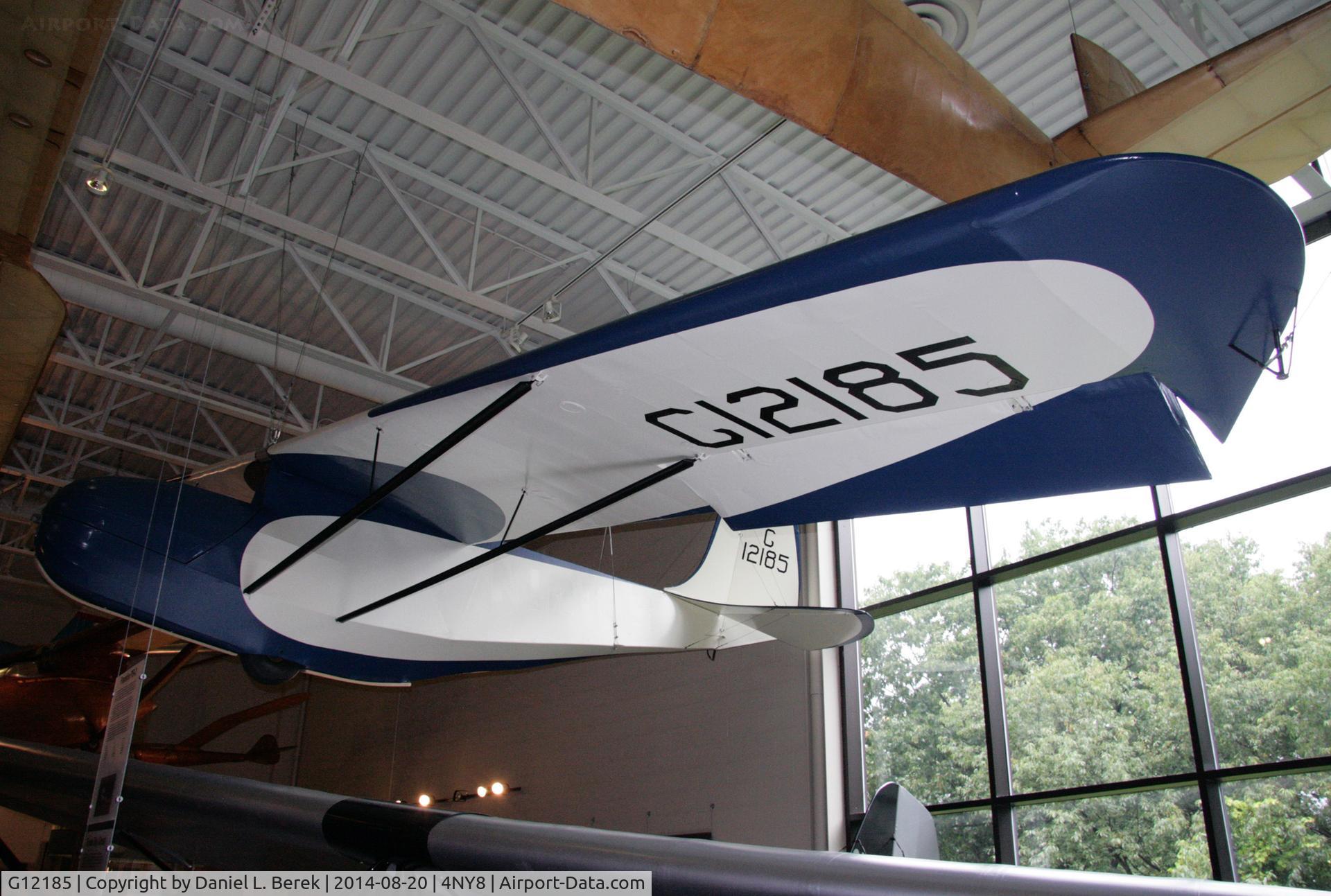 G12185, Franklin PS-2 C/N 129A, This beauty is on display at the National Soaring Museum.