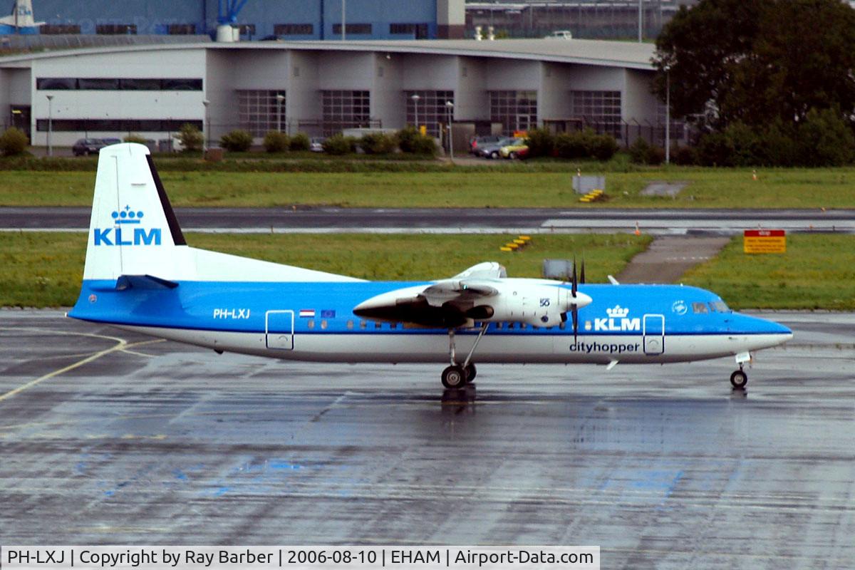 PH-LXJ, 1992 Fokker 50 C/N 20270, Fokker F-50 [20270] (KLM cityhopper) Amsterdam-Schiphol~PH 10/08/2006