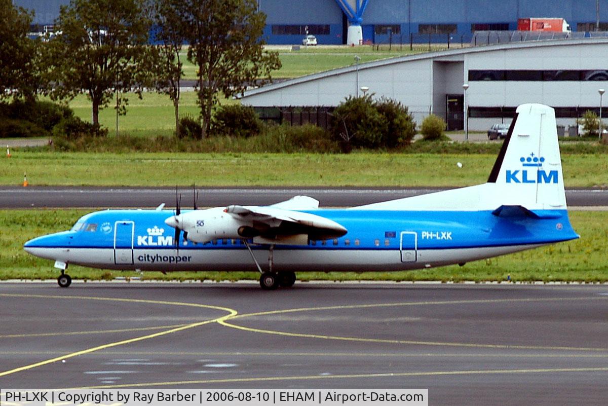 PH-LXK, 1993 Fokker 50 C/N 20271, Fokker F-50 [20271] (KLM cityhopper) Amsterdam-Schiphol~PH 10/08/2006