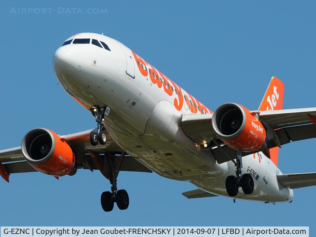G-EZNC, 2003 Airbus A319-111 C/N 2050, Easyjet landing 23