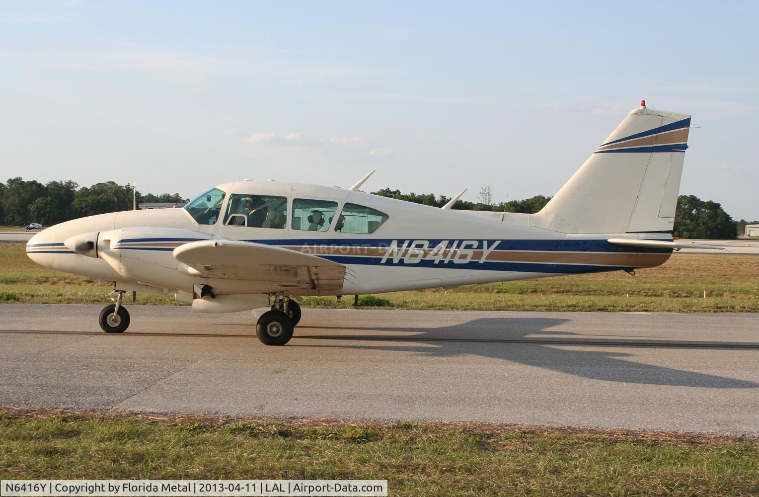 N6416Y, 1967 Piper PA-23-250 C/N 27-3708, PA-23-250