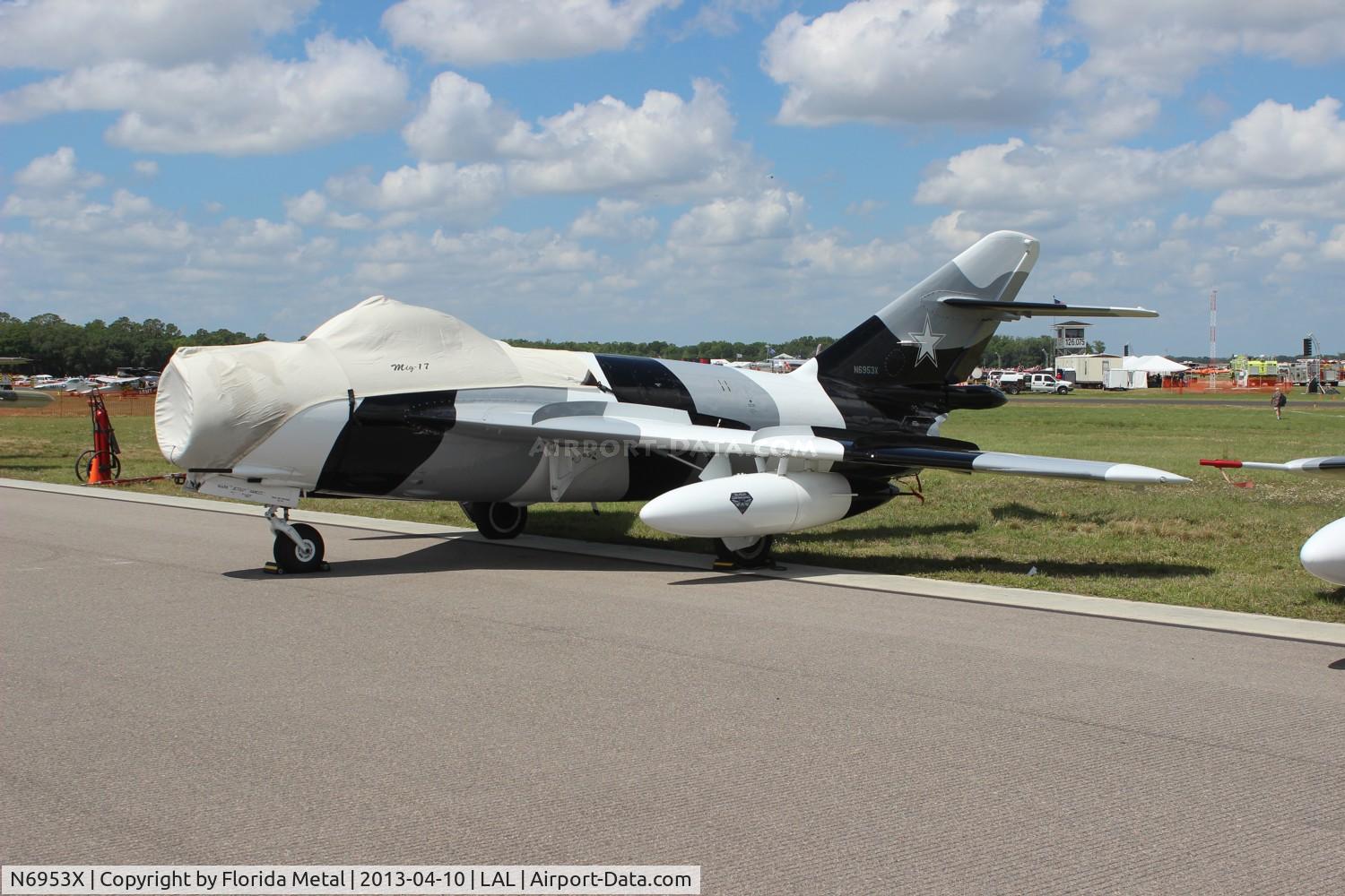 N6953X, PZL-Mielec Lim-6 (MiG-17) C/N 1J0511, Mig-17 Black Diamond Jet Team