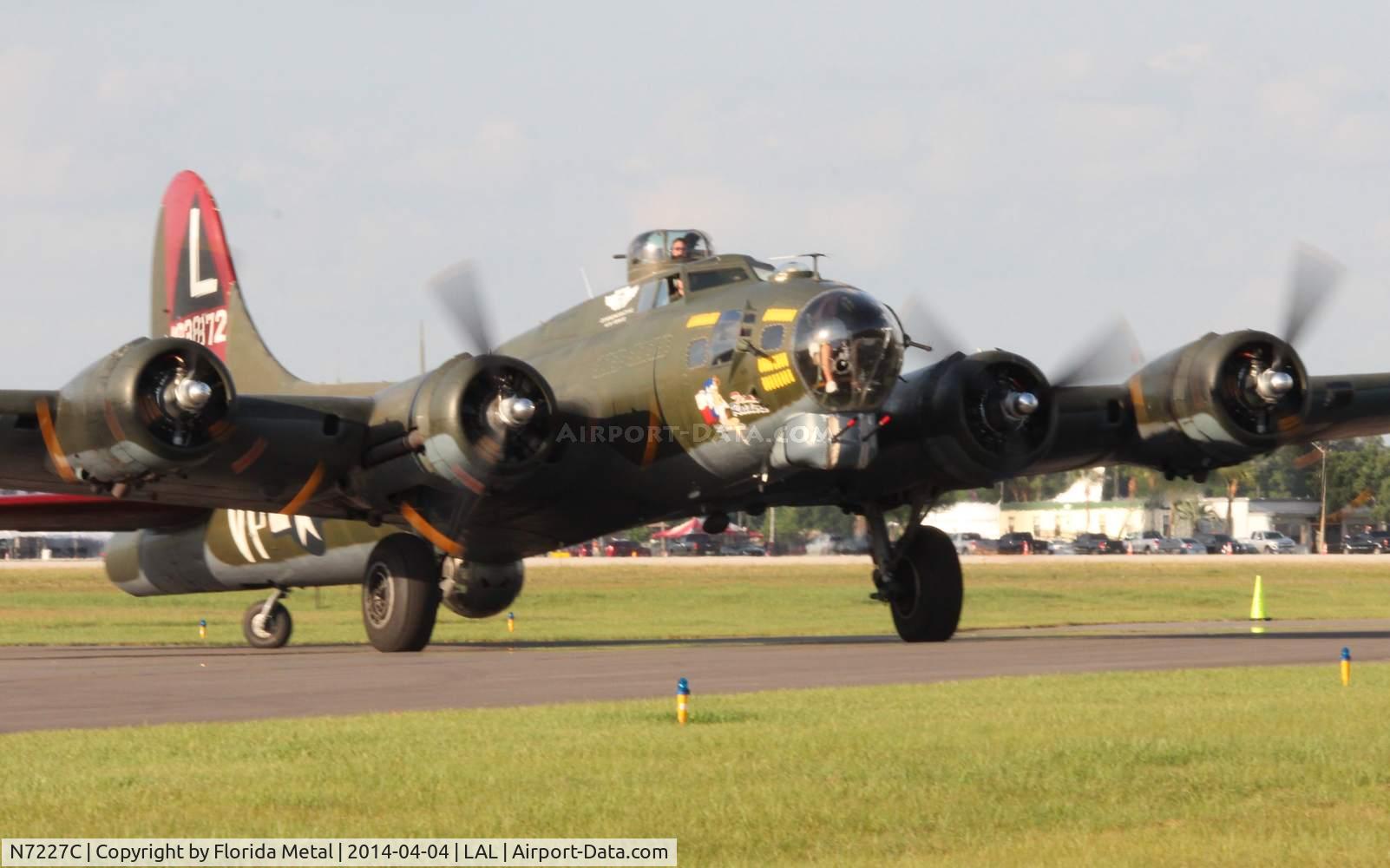N7227C, 1944 Boeing B-17G Fortress C/N 32513, Texas Raiders B-17G