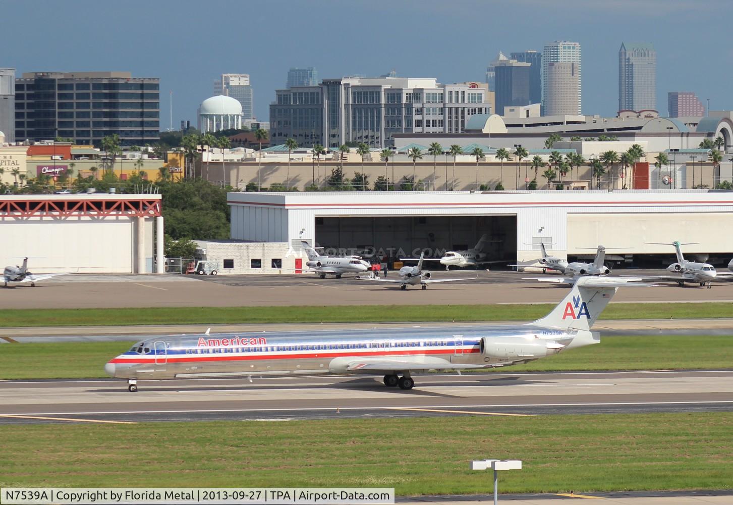 N7539A, 1990 McDonnell Douglas MD-82 (DC-9-82) C/N 49993, American MD-82