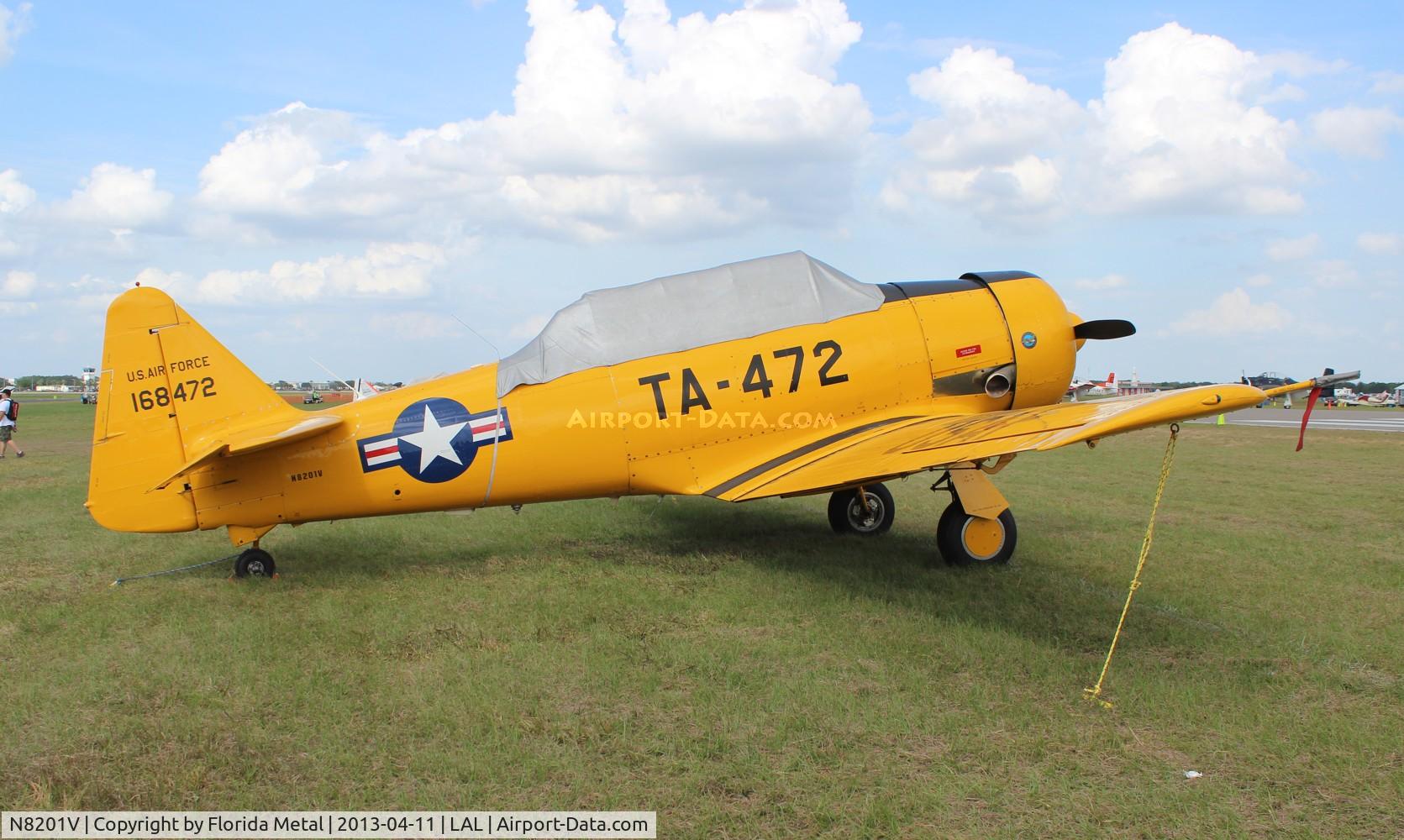 N8201V, North American T-6G Texan C/N 168-472, T-6 Texan