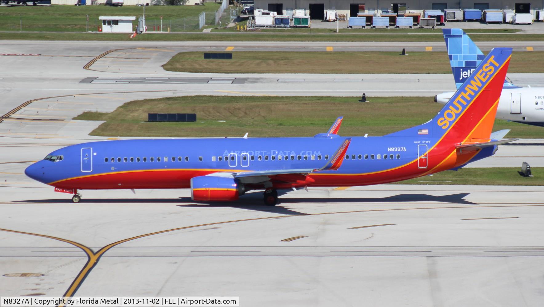 N8327A, 2012 Boeing 737-8H4 C/N 37009, Southwest 737-800