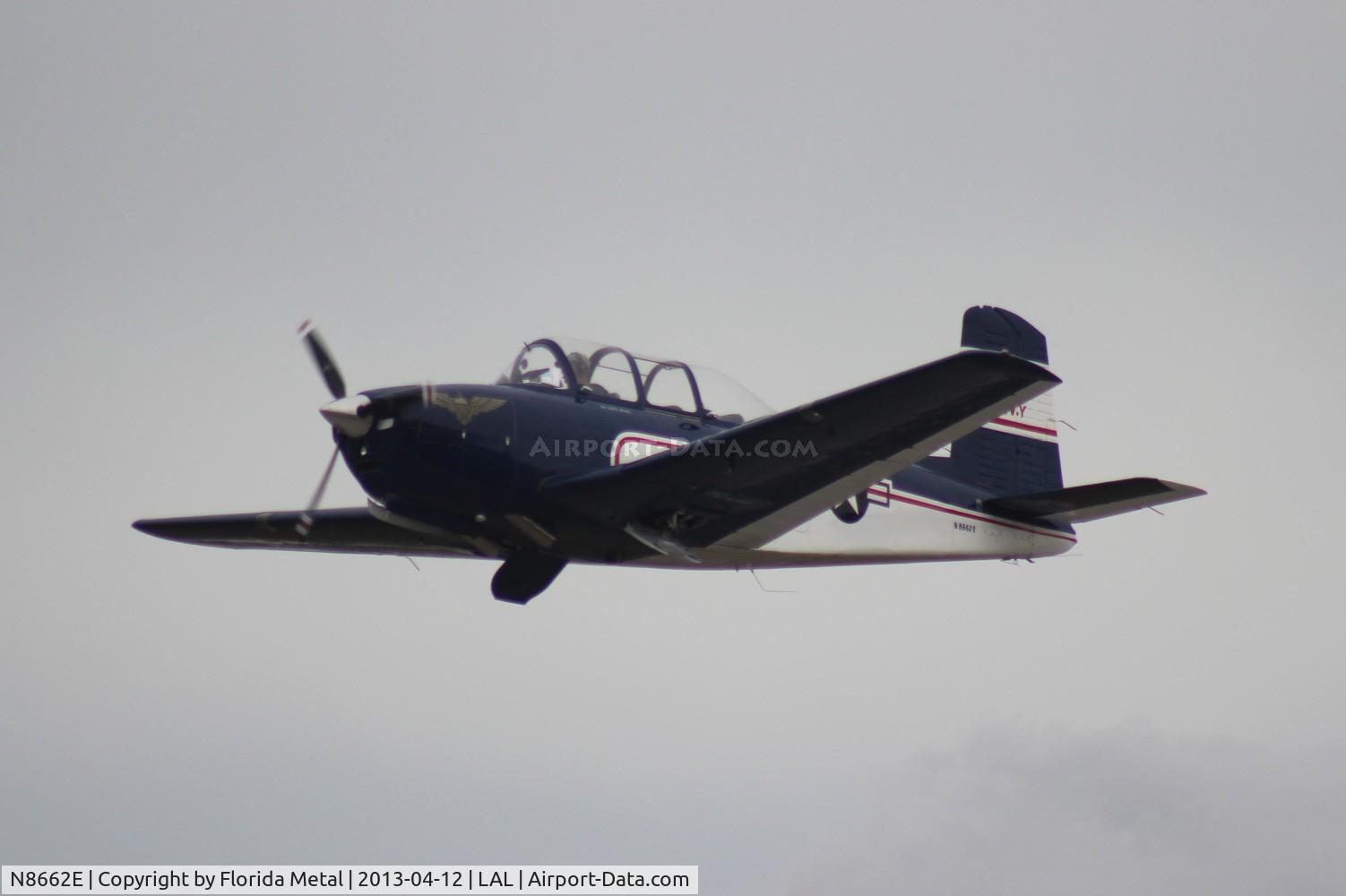 N8662E, 1955 Beech D-45 Mentor C/N BG-33, T-34 at Sun N Fun