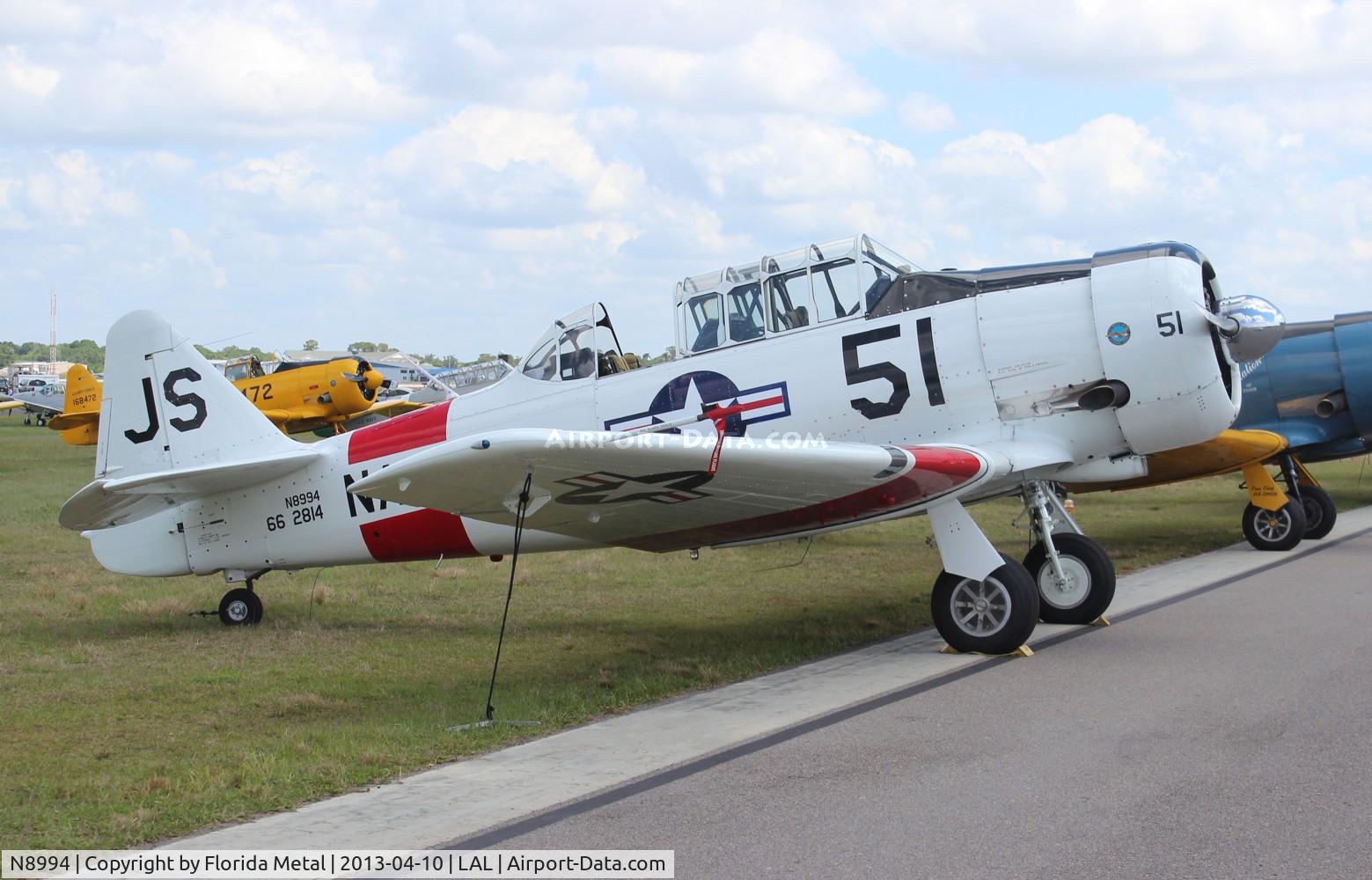 N8994, 1943 Noorduyn AT-16 Harvard II C/N 66-2814, Harvard painted as an SNJ