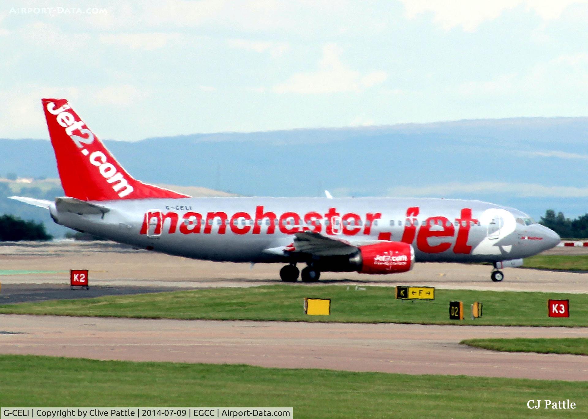 G-CELI, 1986 Boeing 737-330 C/N 23526, Manchester Action