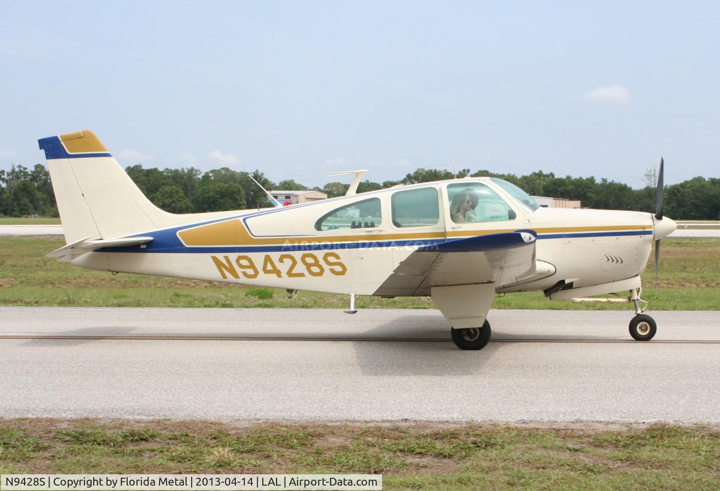 N9428S, 1965 Beech 35-C33 Debonair C/N CD-998, Beech 33