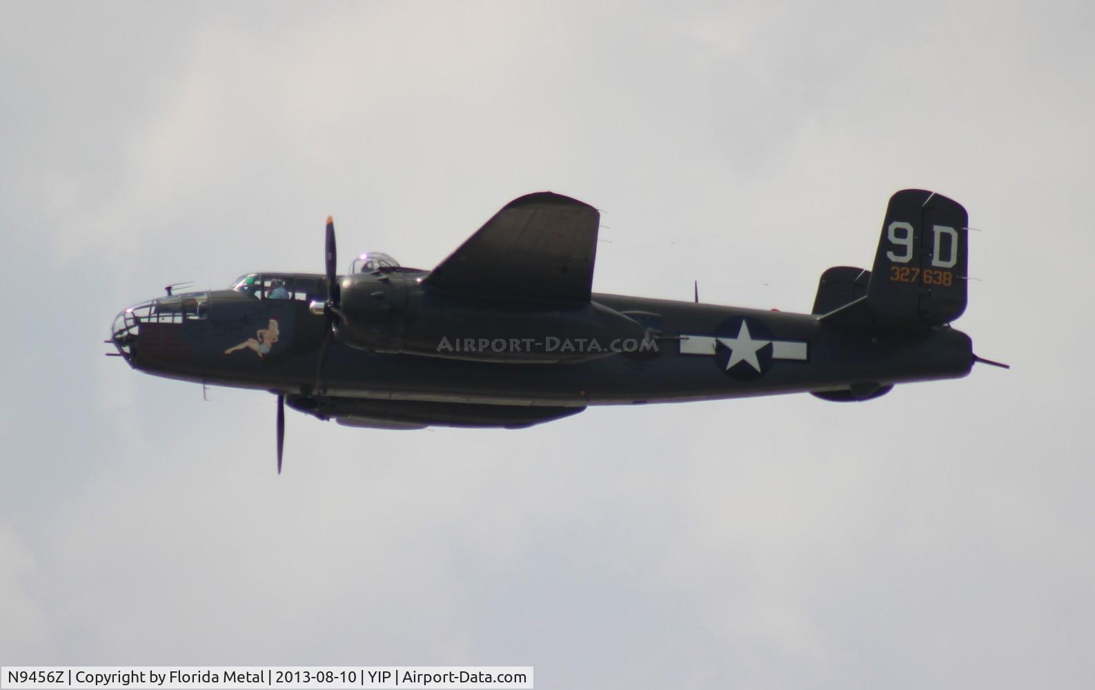 N9456Z, 1943 North American TB-25N Mitchell C/N 108-33214, Briefing Time B-25