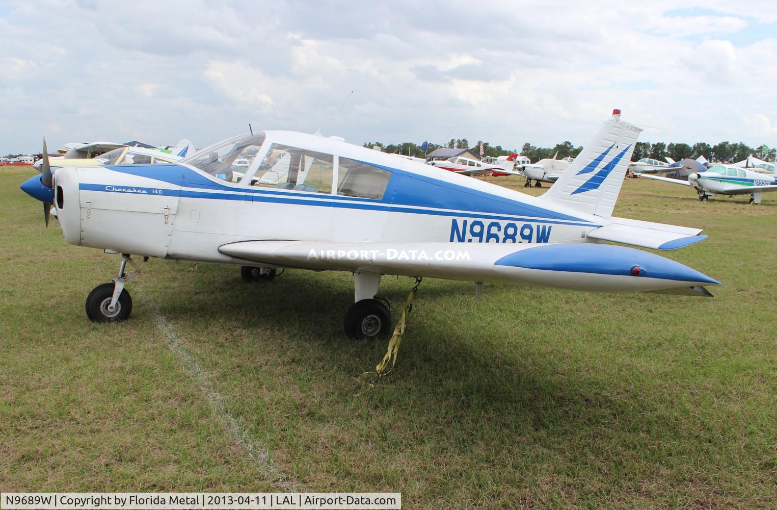 N9689W, 1967 Piper PA-28-140 Cherokee C/N 28-23160, PA-28-140