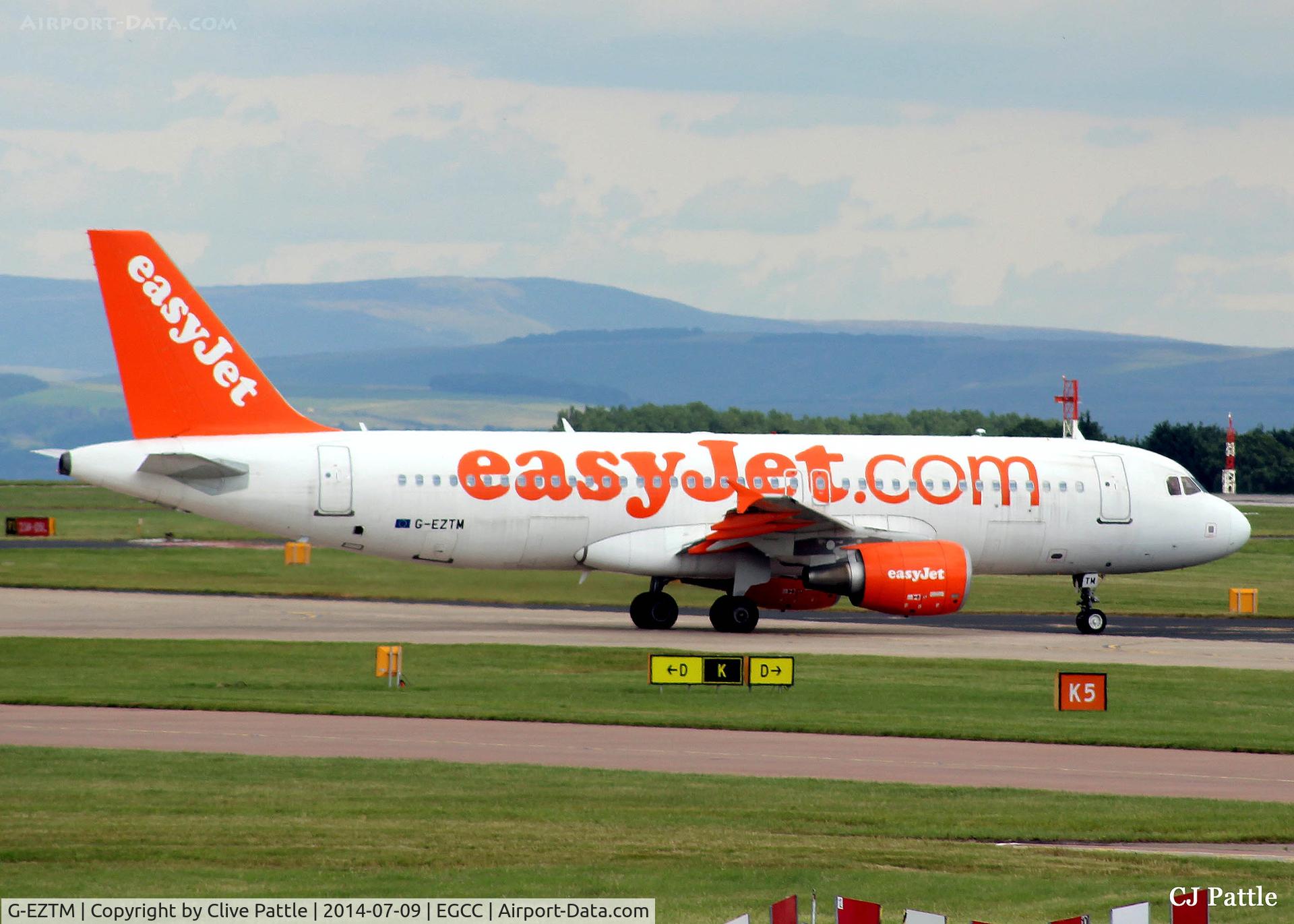 G-EZTM, 2009 Airbus A320-214 C/N 4014, Manchester Action
