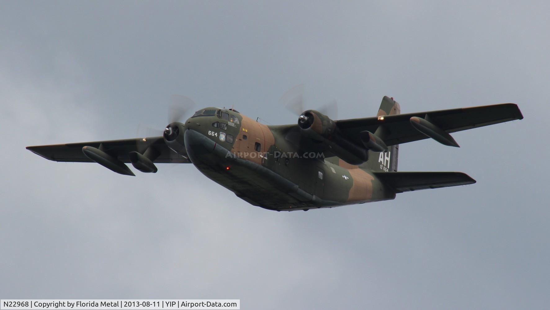 N22968, 1954 Fairchild C-123K Provider C/N 20113, C-123K Thunder Pig