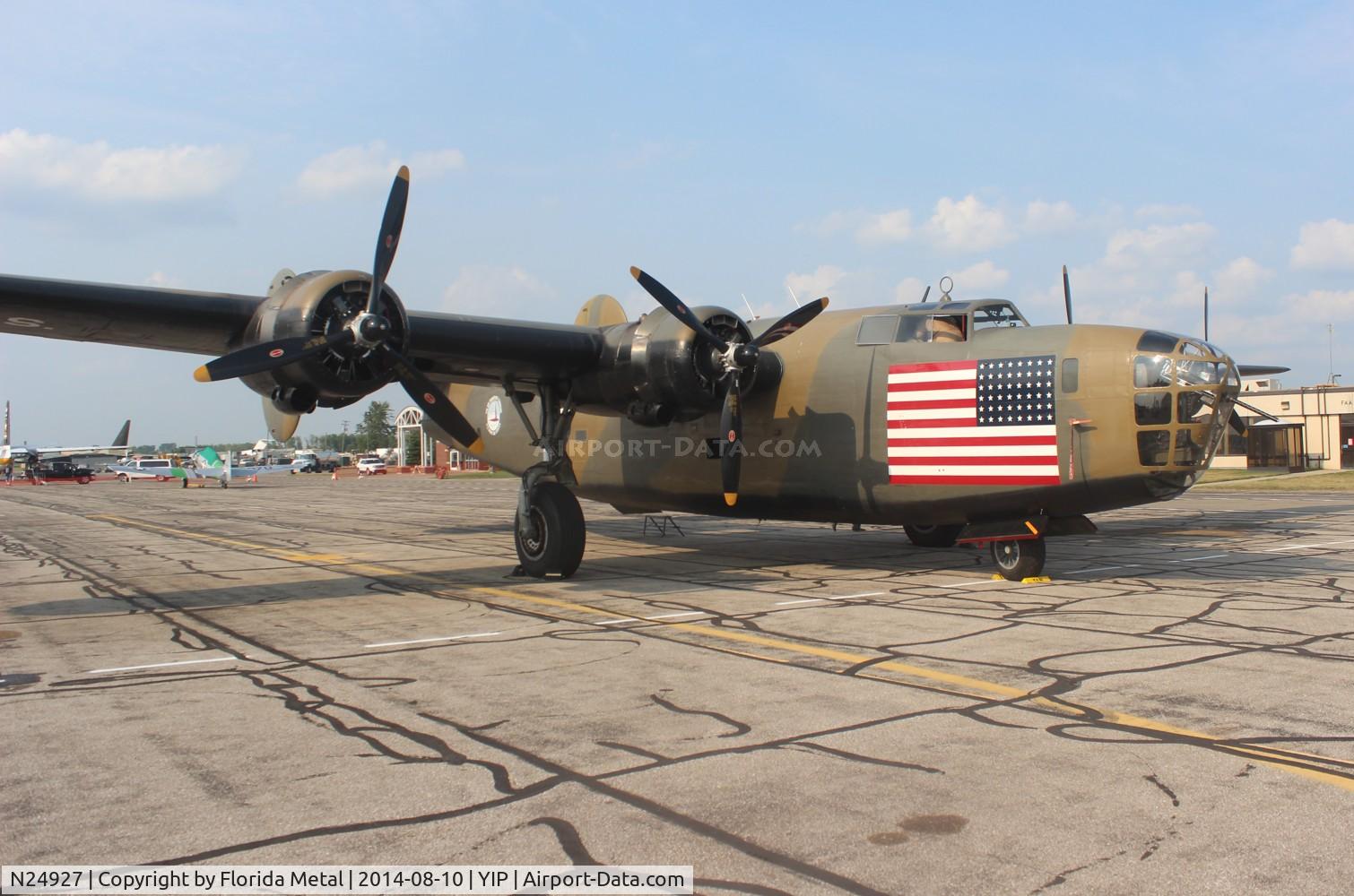 N24927, 1940 Consolidated Vultee RLB30 (B-24) C/N 18, Diamond Lil B-24