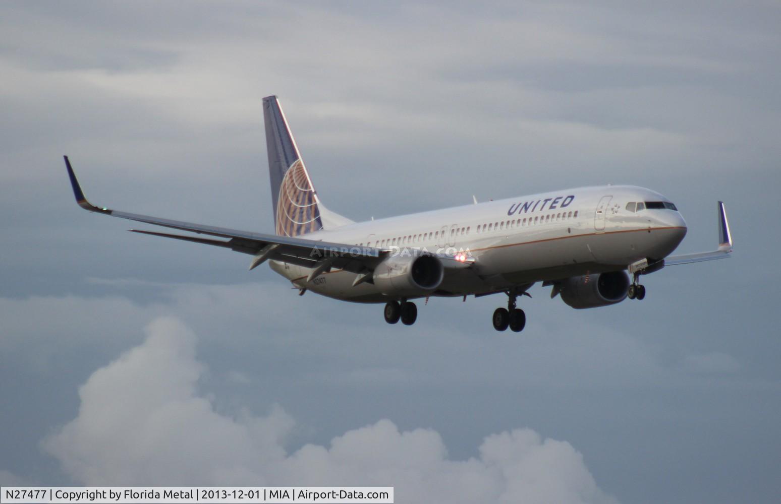 N27477, 2013 Boeing 737-924/ER C/N 31647, United 737-900