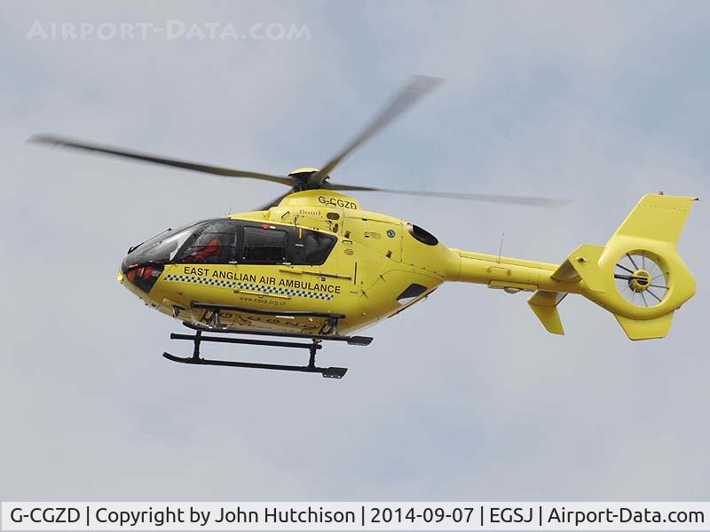 G-CGZD, 2006 Eurocopter EC-135P-2 C/N 0460, Seething Charity Air Day 2014