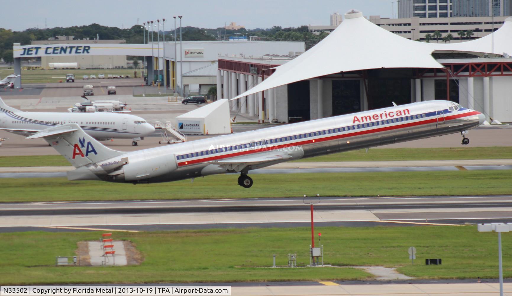 N33502, 1989 McDonnell Douglas MD-82 (DC-9-82) C/N 49739, American MD-82
