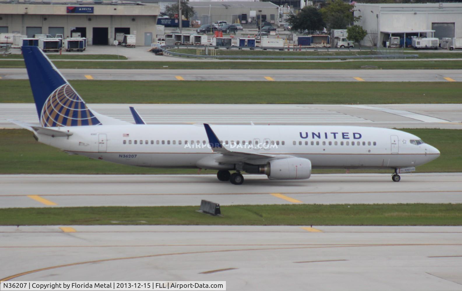 N36207, 2000 Boeing 737-824 C/N 30579, United 737-800