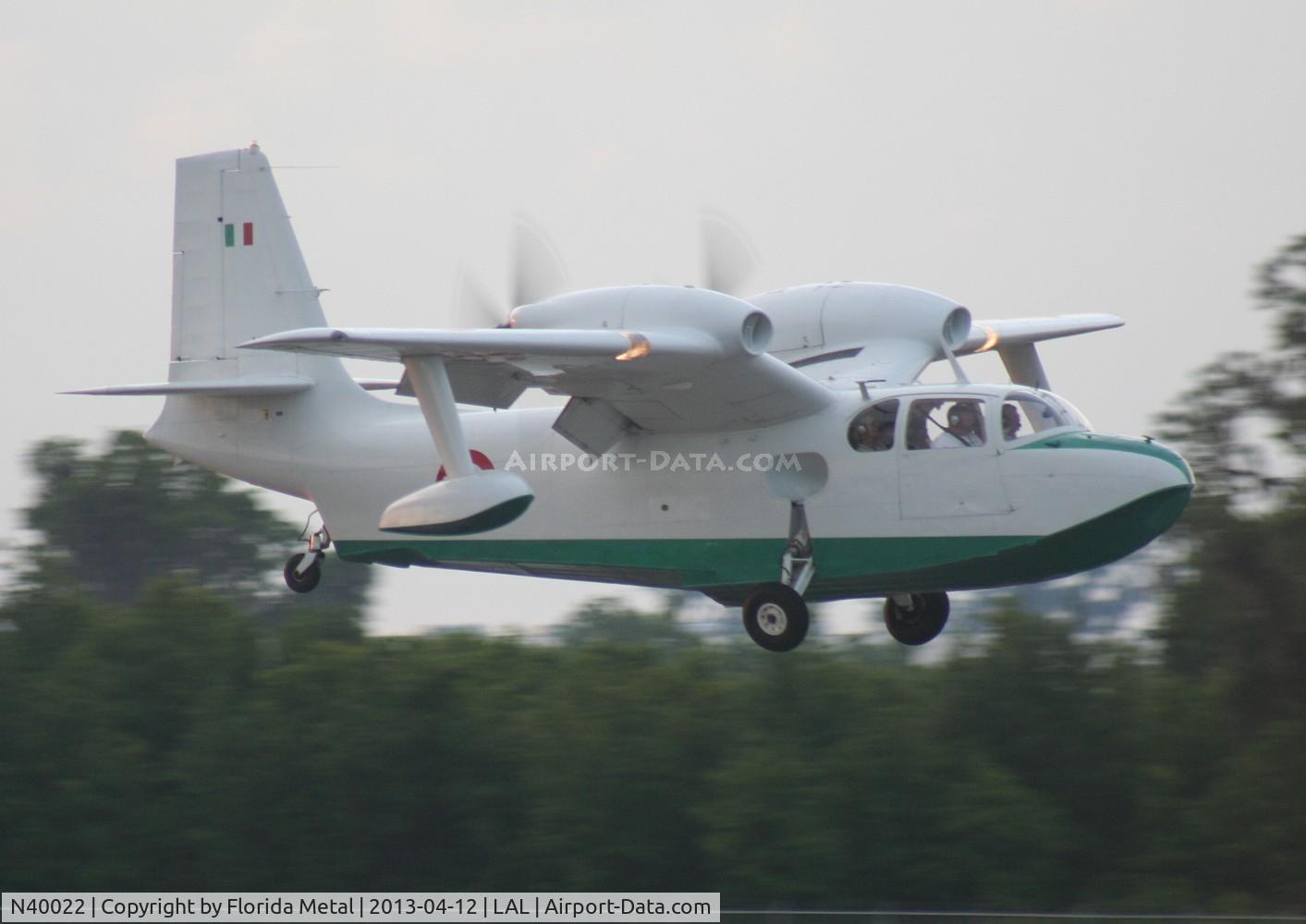 N40022, 1956 Piaggio P.136-L1 C/N 200, Piaggio P.136