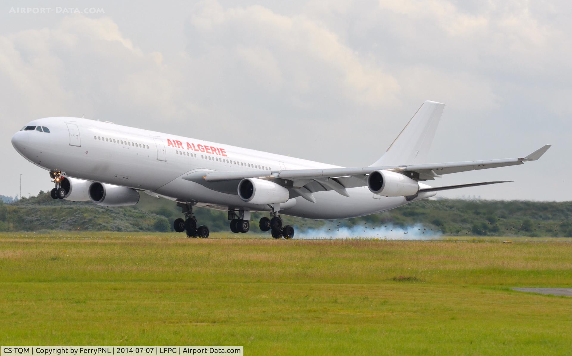 CS-TQM, 1995 Airbus A340-313 C/N 117, Air Algerie operating this A343 this summer.