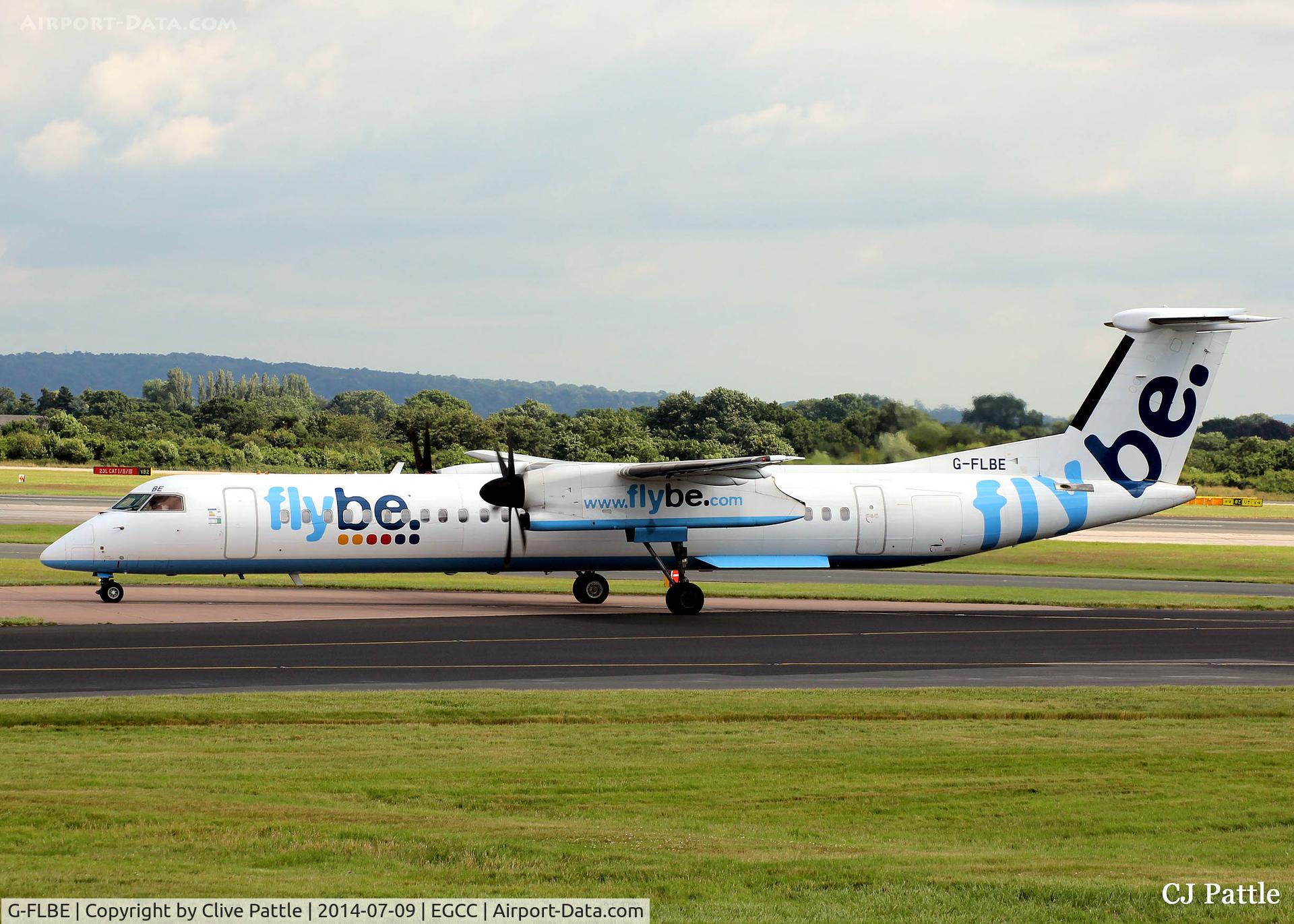 G-FLBE, 2009 De Havilland Canada DHC-8-402Q Dash 8 C/N 4261, Manchester Action