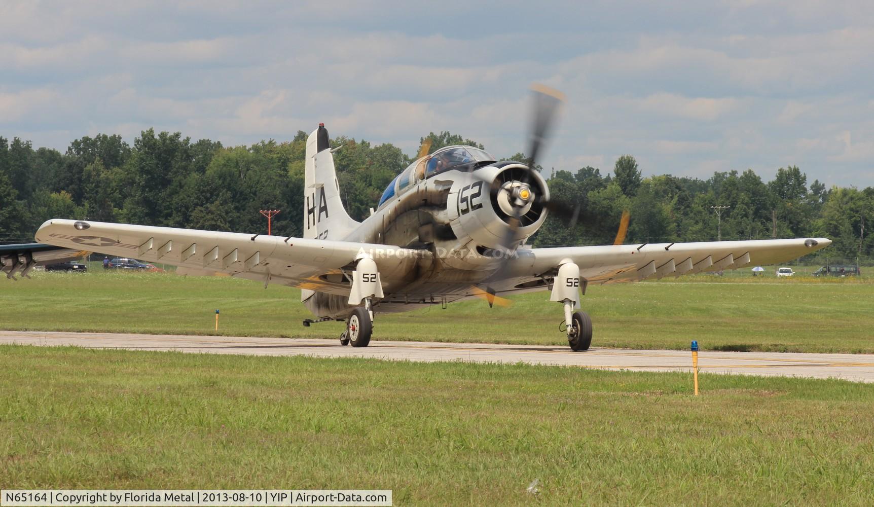 N65164, 1955 Douglas EA-1E Skyraider AD-5W C/N 55-471DH, EA-1E Skyraider