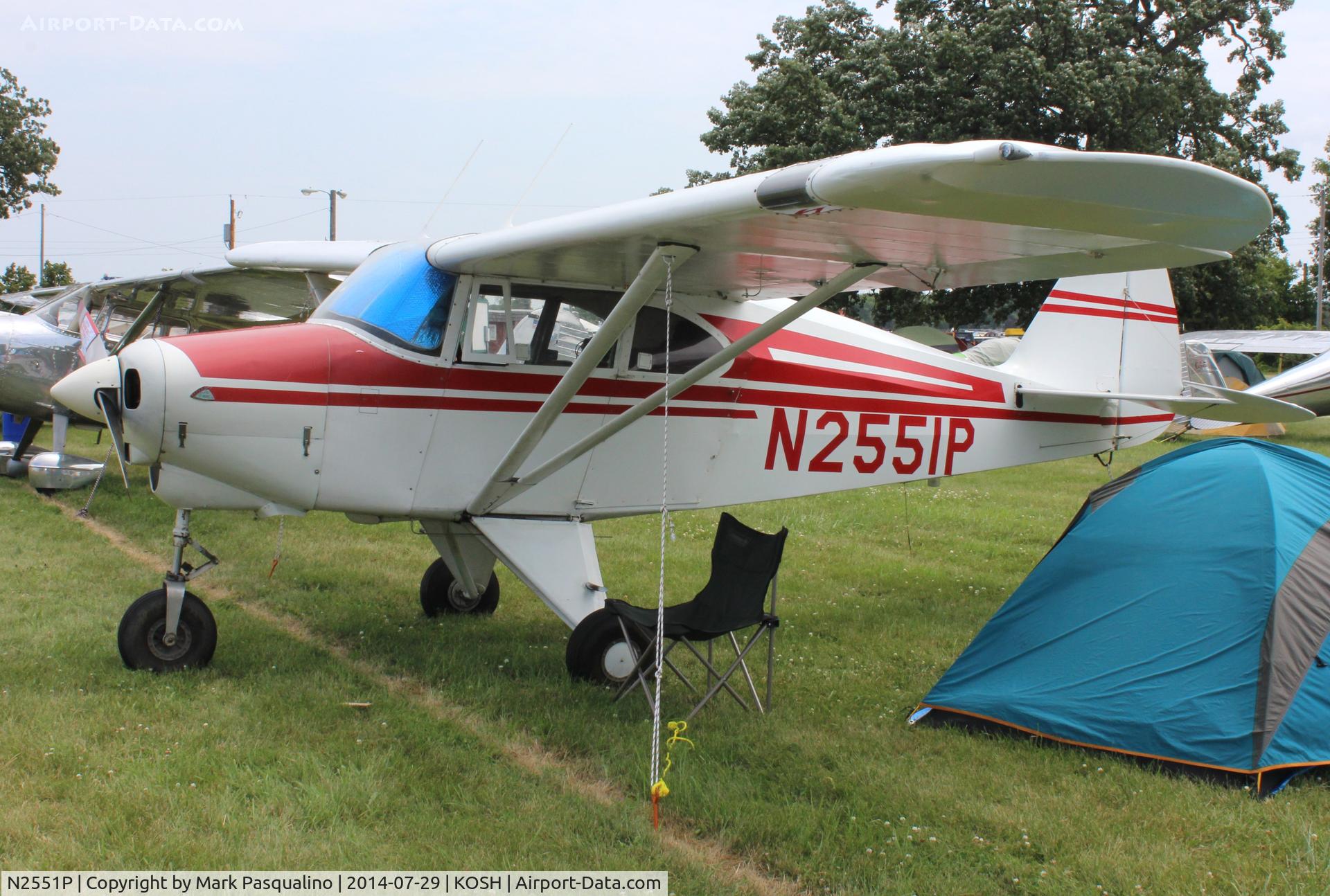 N2551P, 1955 Piper PA-22-150 C/N 22-2915, Piper PA-22-150