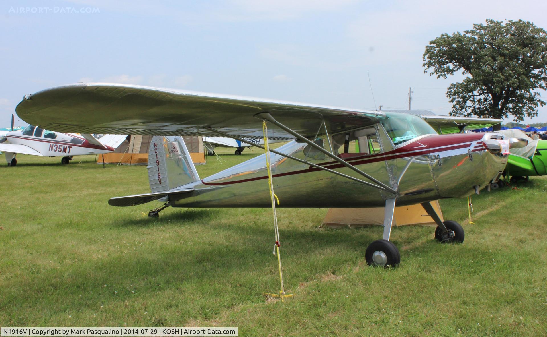 N1916V, 1947 Cessna 140 C/N 14110, Cessna 140