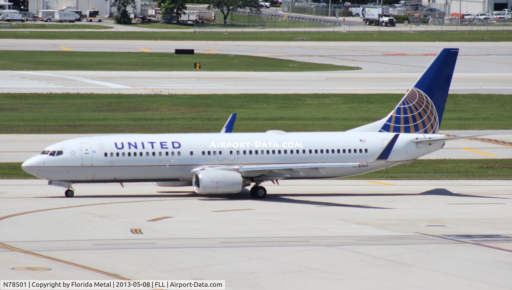 N78501, 2006 Boeing 737-824 C/N 31602, United 737-800