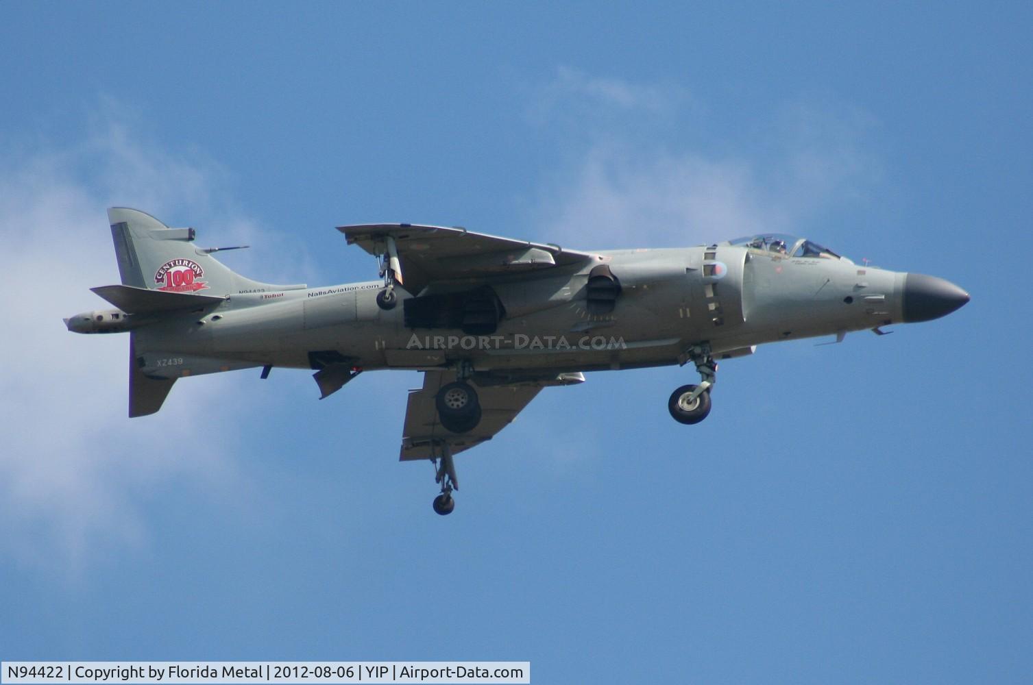 N94422, 1979 British Aerospace Sea Harrier F/A.2 C/N 41H-912002/DB2, Sea Harrier