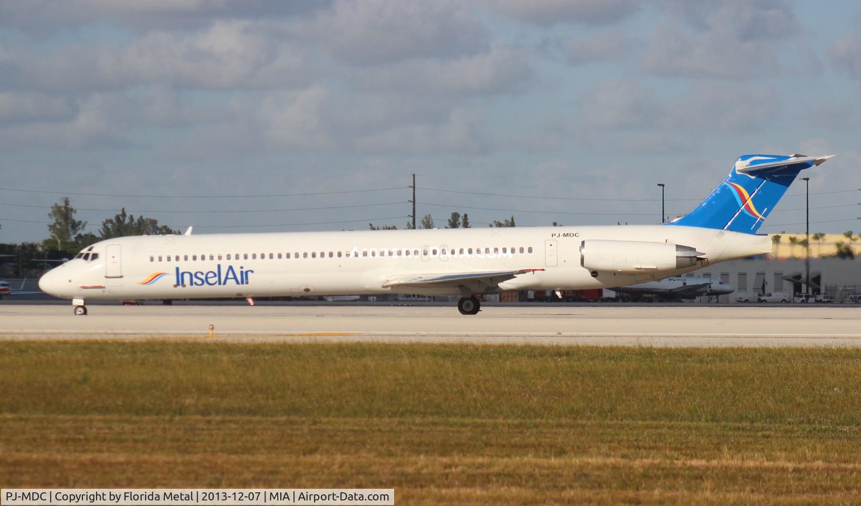 PJ-MDC, 1988 McDonnell Douglas MD-82 (DC-9-82) C/N 49434, Insel Air MD-82