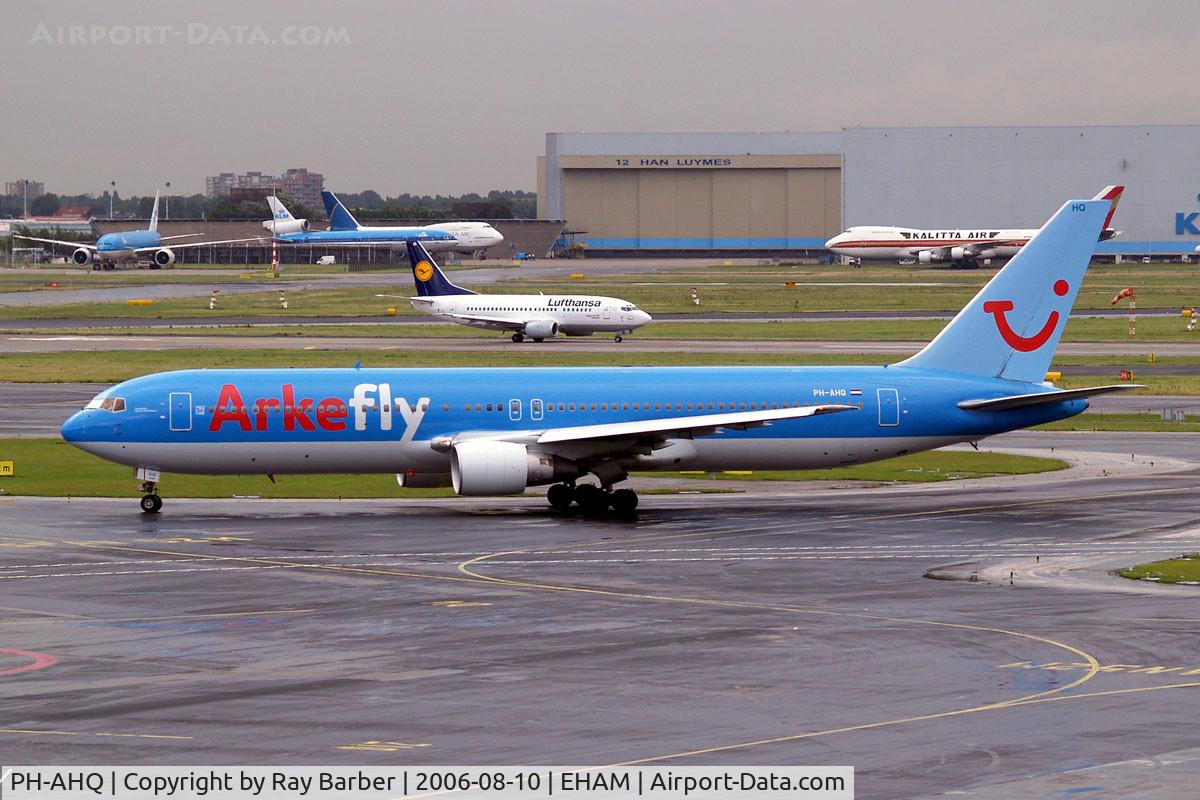 PH-AHQ, 1990 Boeing 767-383 C/N 24477, Boeing 767-383ER [24477] (Arkefly) Amsterdam-Schiphol~PH 10/08/2006