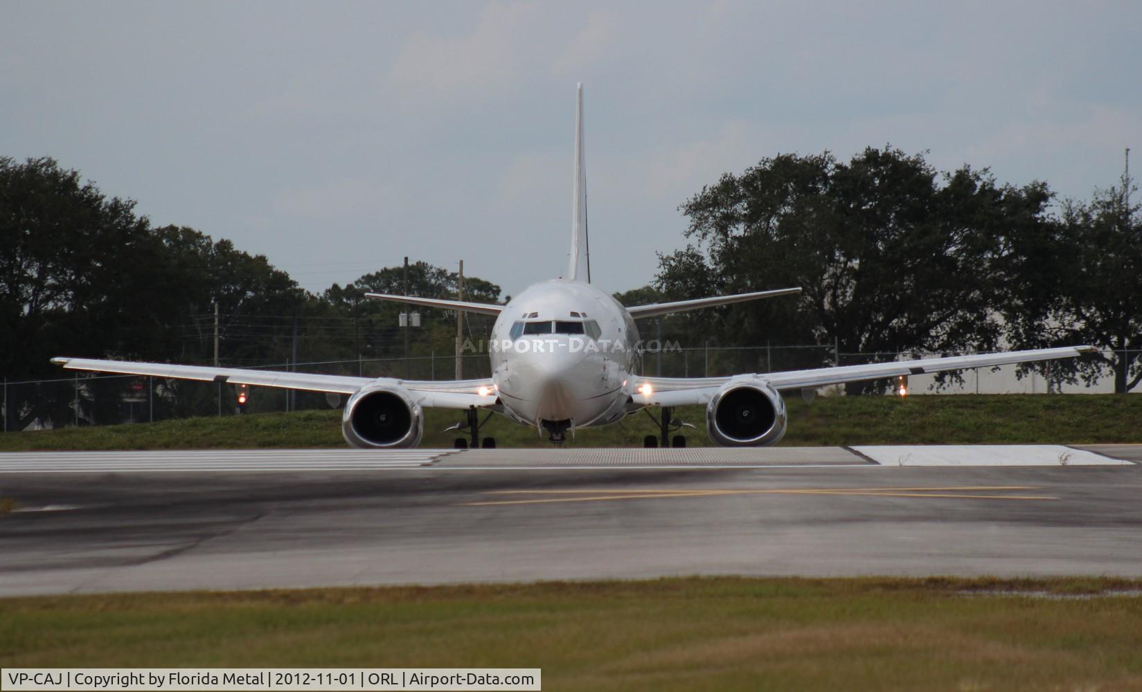 VP-CAJ, 1992 Boeing 737-505 C/N 24648, private 737-500