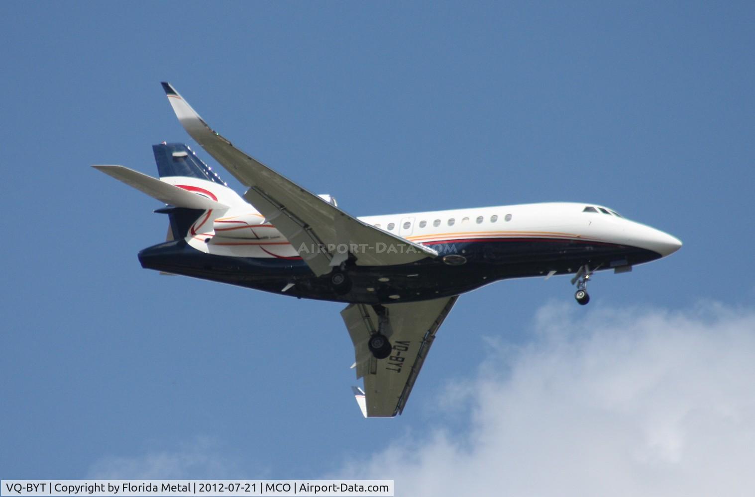 VQ-BYT, 1998 Dassault Falcon 900EX C/N 028, Falcon 900EX