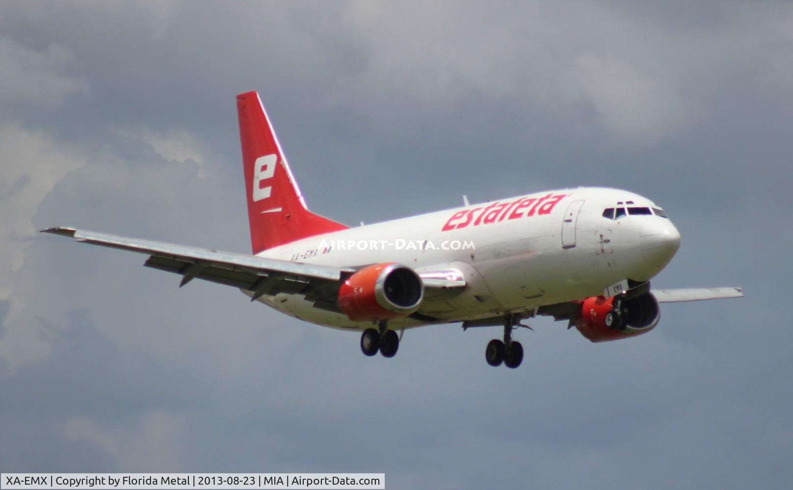 XA-EMX, 1987 Boeing 737-375F C/N 23707, Estafeta Cargo 737-300