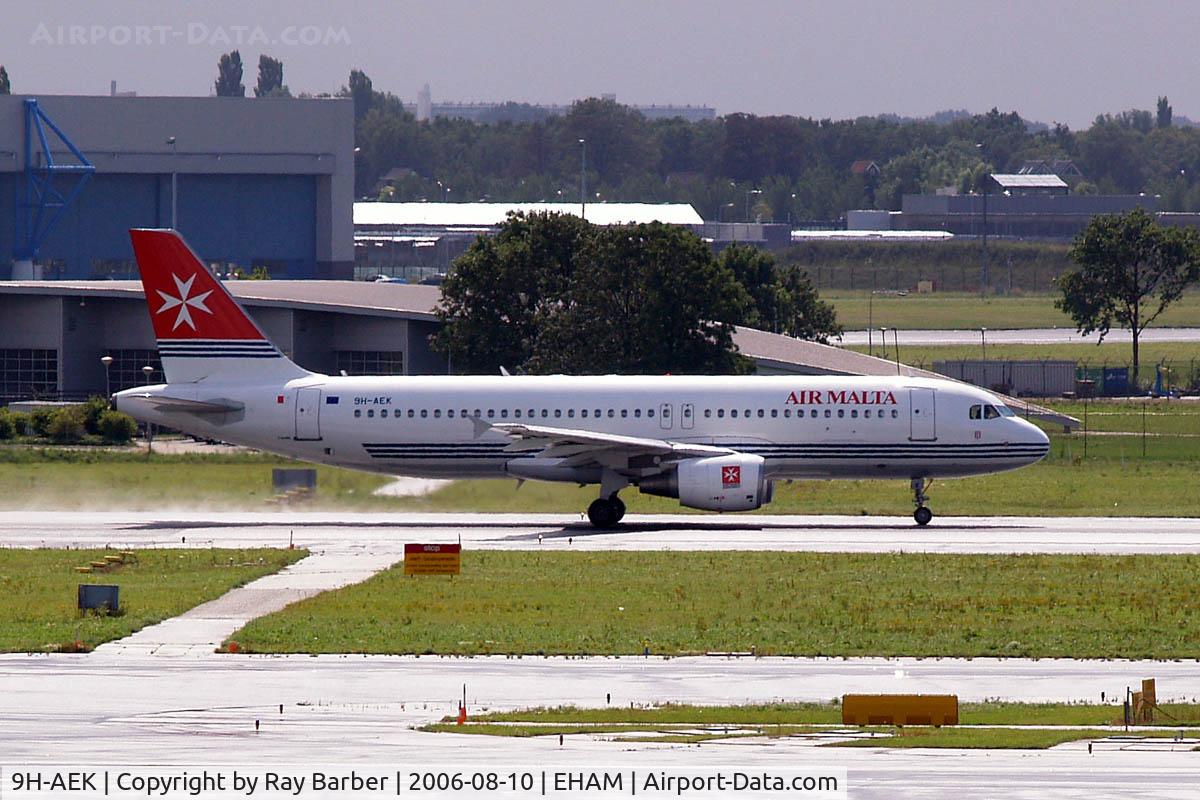 9H-AEK, 2004 Airbus A320-211 C/N 2291, Airbus A320-214 [2291] (Air Malta) Amsterdam-Schiphol~PH 10/08/2006
