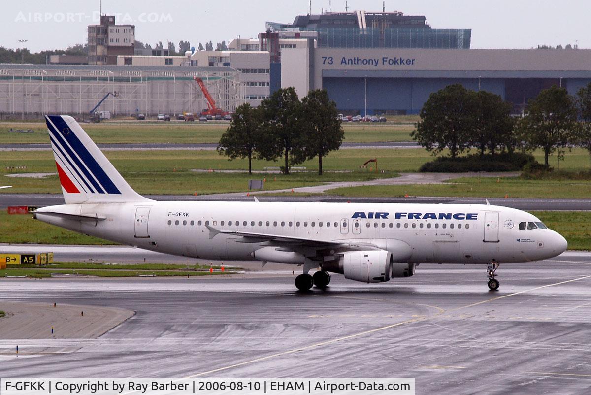 F-GFKK, 1990 Airbus A320-211 C/N 0100, Airbus A320-211 [0100] (Air France) Amsterdam-Schiphol~PH 10/08/2006