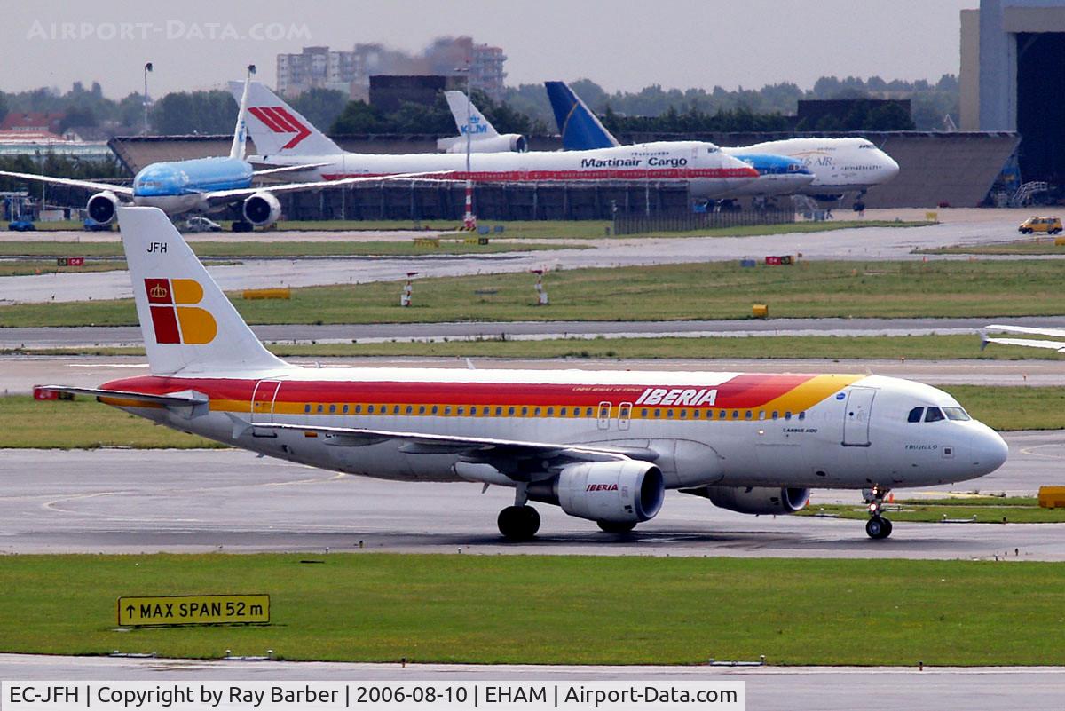 EC-JFH, 2003 Airbus A320-214 C/N 2104, Airbus A320-214 [2104] (Iberia) Amsterdam-Schiphol~PH 10/08/2006