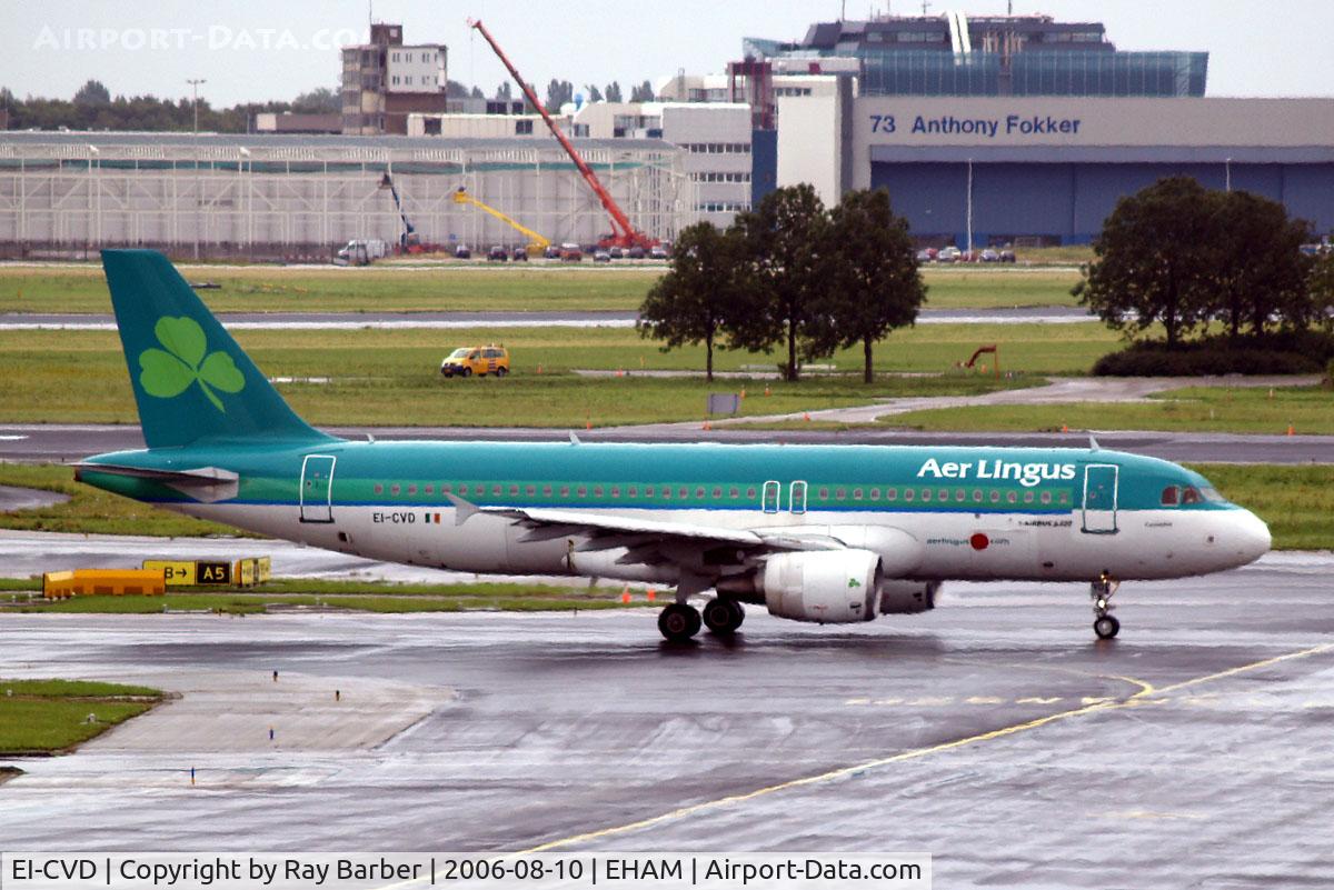 EI-CVD, 2001 Airbus A320-214 C/N 1467, Airbus A320-214 [1467] (Aer Lingus) Amsterdam-Schiphol~PH 10/08/2006