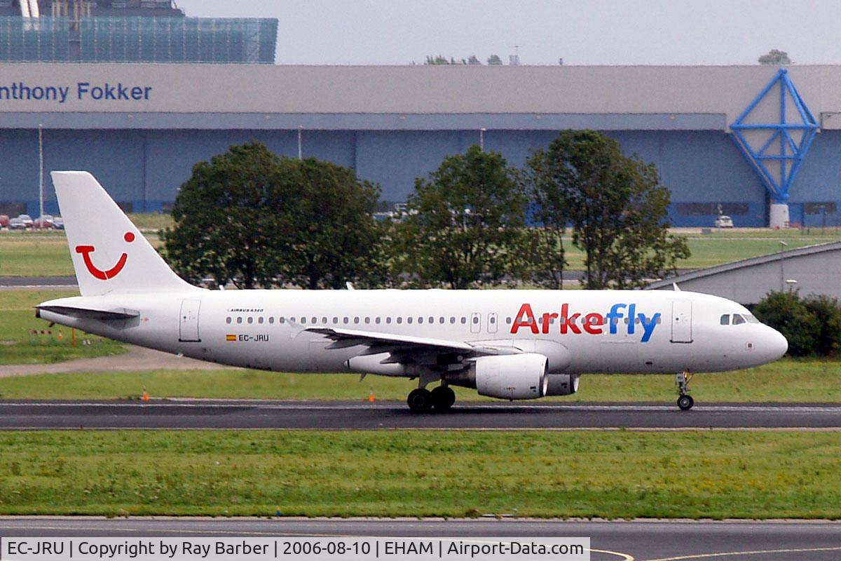 EC-JRU, 2001 Airbus A320-214 C/N 1597, Airbus A320-214 [1597] (Arkefly) Amsterdam-Schiphol~PH 10/08/2006