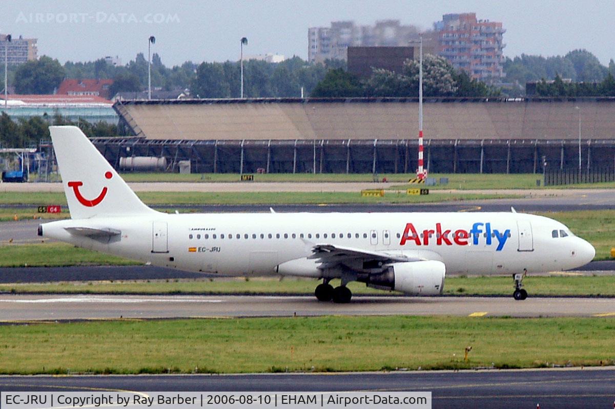 EC-JRU, 2001 Airbus A320-214 C/N 1597, Airbus A320-214 [1597] (Arkefly) Amsterdam-Schiphol~PH 10/08/2006