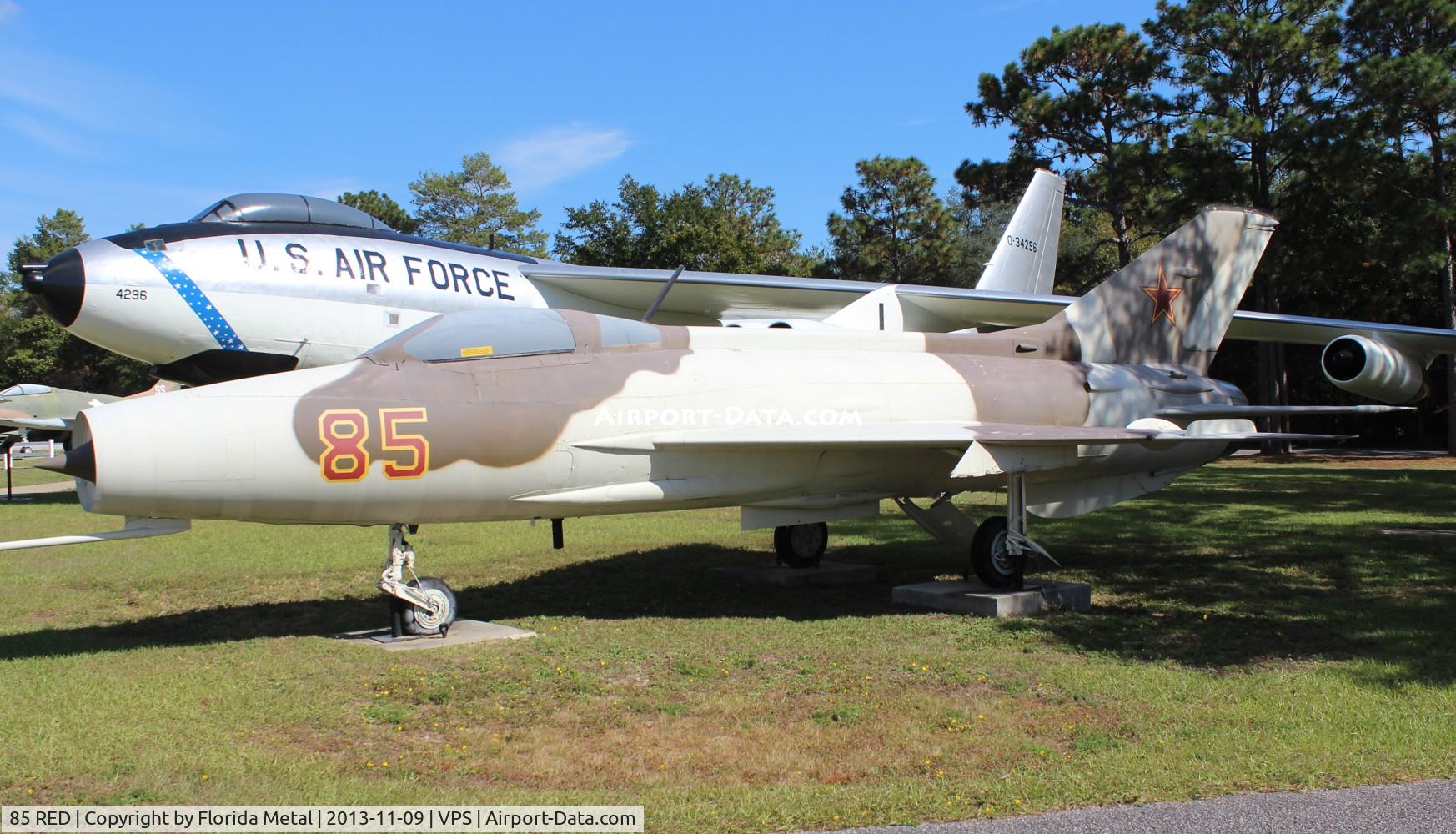 85 RED, Mikoyan-Gurevich MiG-21F-13 C/N Not found 21067, Mig 21F
