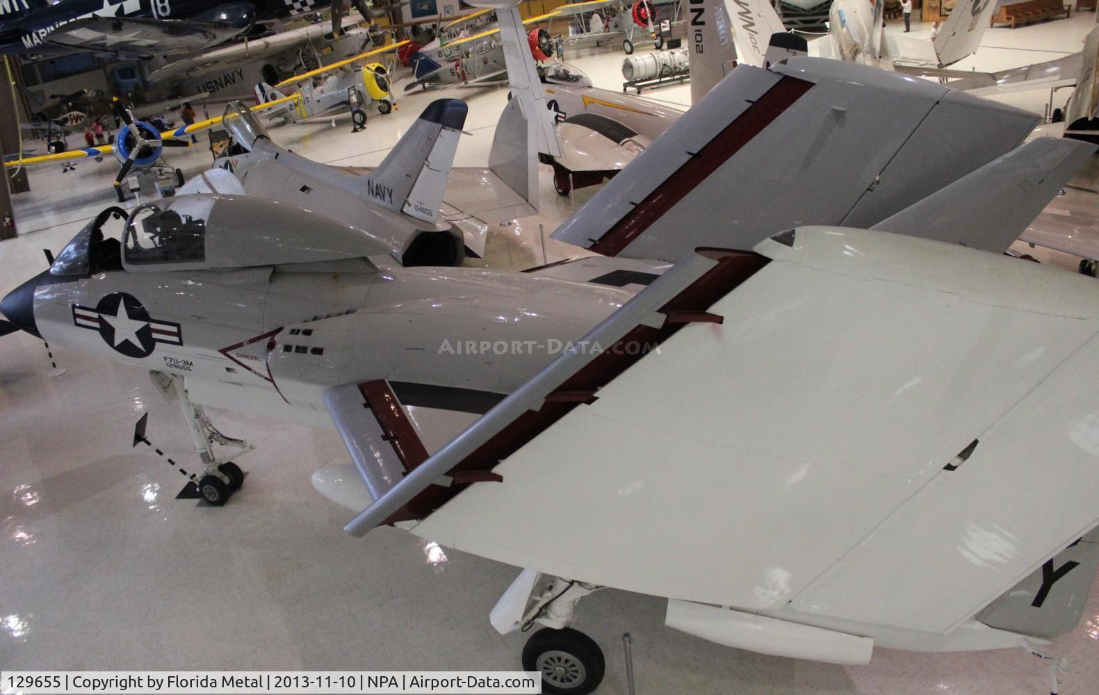129655, 1954 Vought F7U-3M Cutlass C/N 139, F7U-3M Cutlass